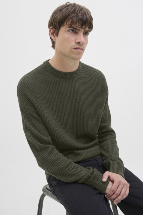 JJ Rebel jreblogan knit crew neck sn